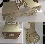 Metal Jeep Souvenir of London Metal Store