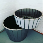 Stainless Steel Planters