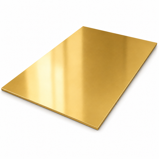Brass Sheet – Bright Polished