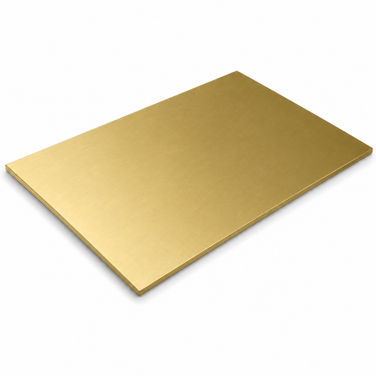 Brass Sheet – Satin Polished
