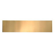 Brass Brushed Polished Kick Plate